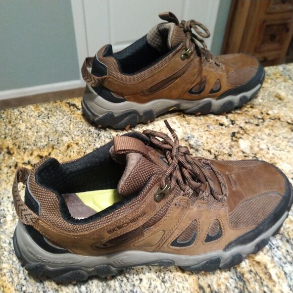 Skechers Hiking Shoe Low Profile Terraform-Selvin Goodyear Rubber Men's Size 8 - Picture 5 of 12